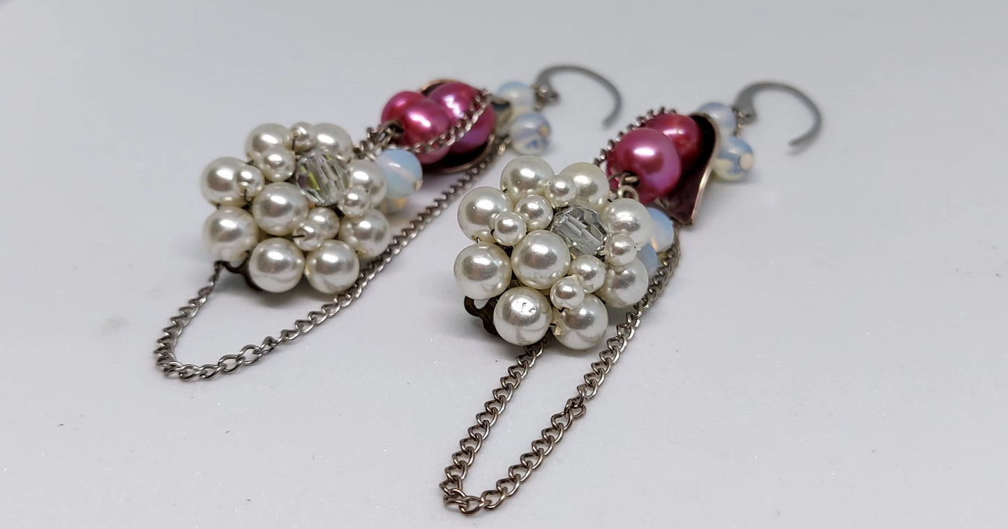 Vintage Pearl Droplet Earring