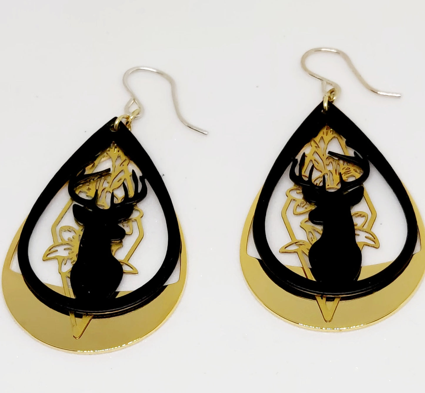 Shadow Deer Earrings