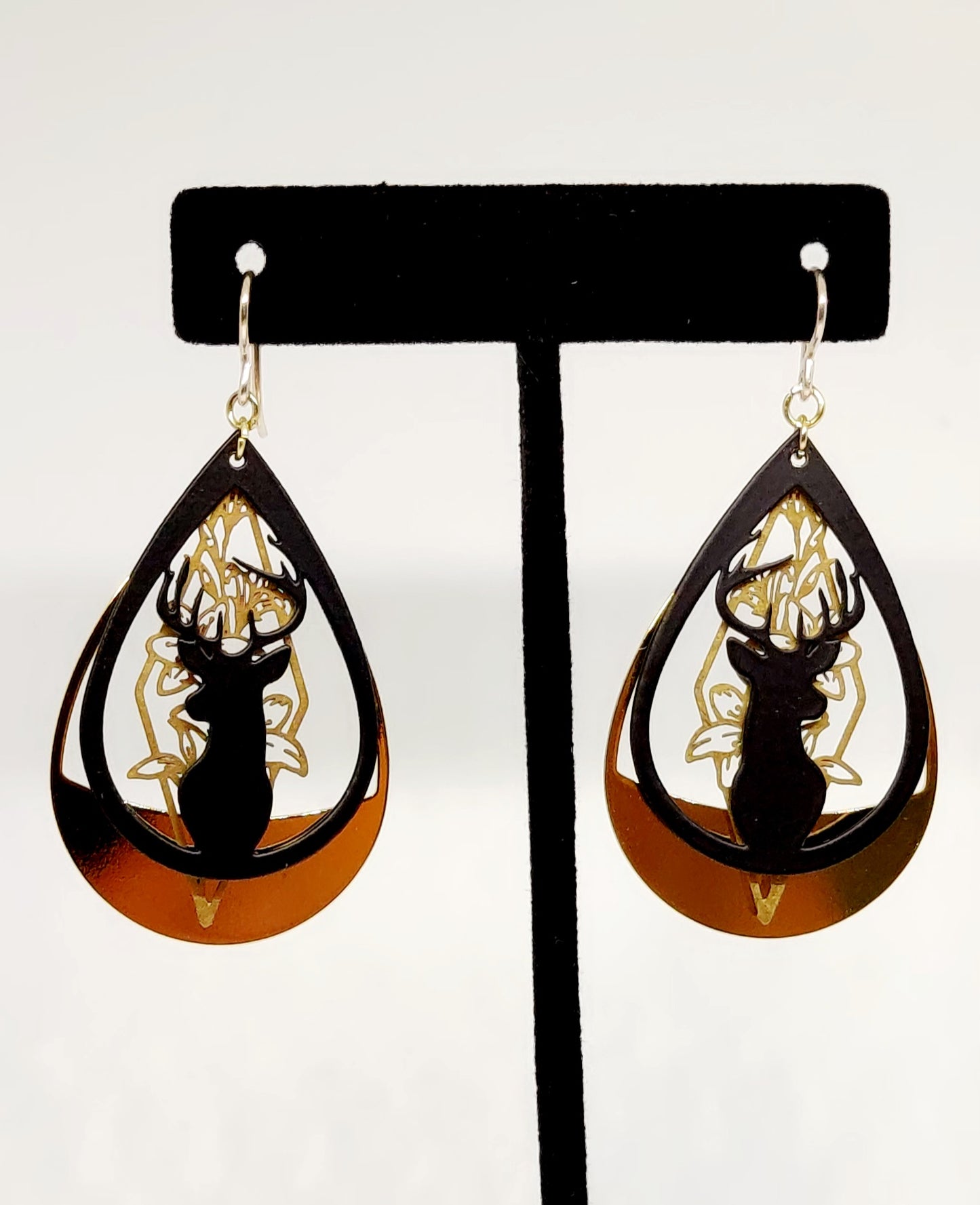 Shadow Deer Earrings
