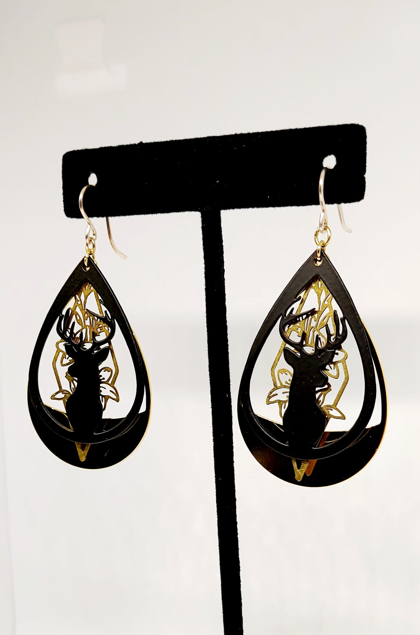 Shadow Deer Earrings