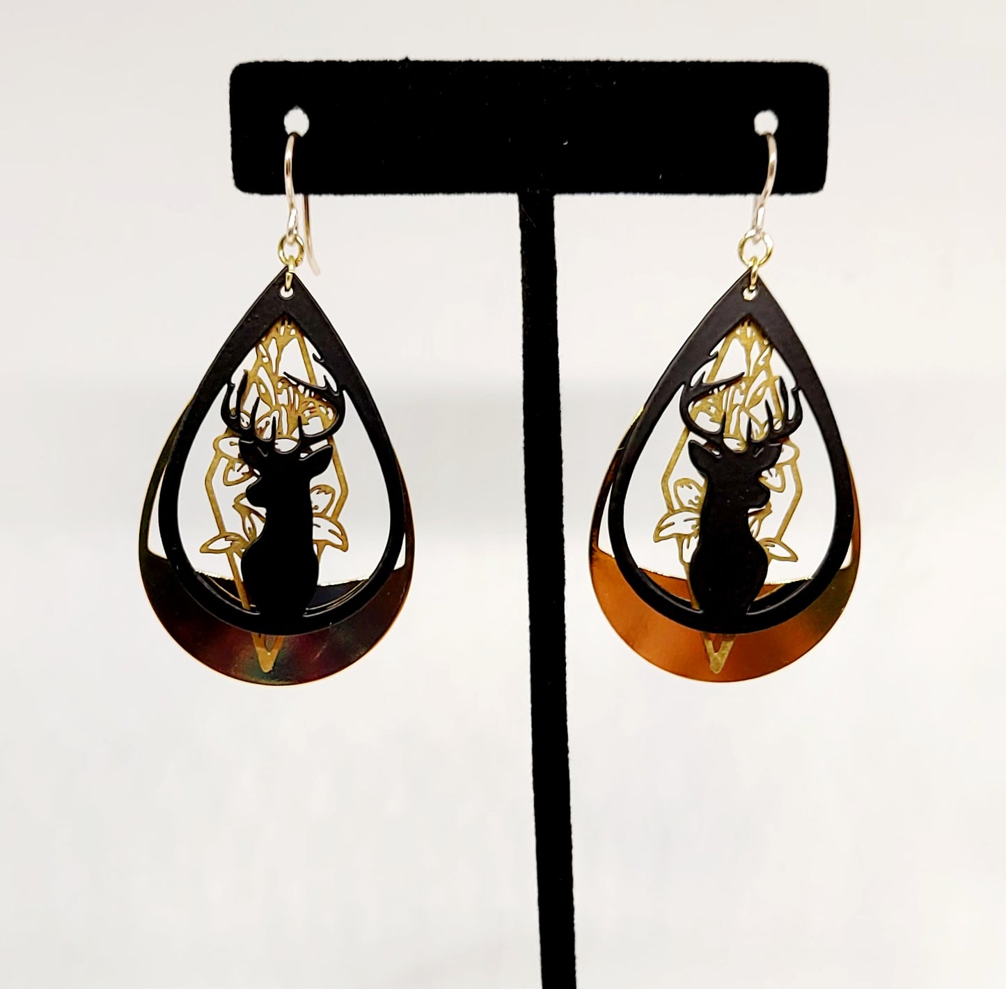 Shadow Deer Earrings