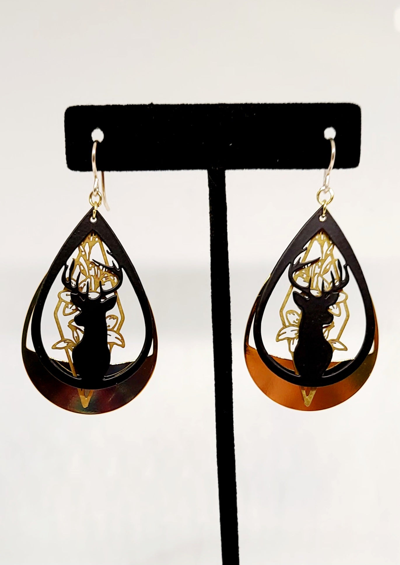 Shadow Deer Earrings