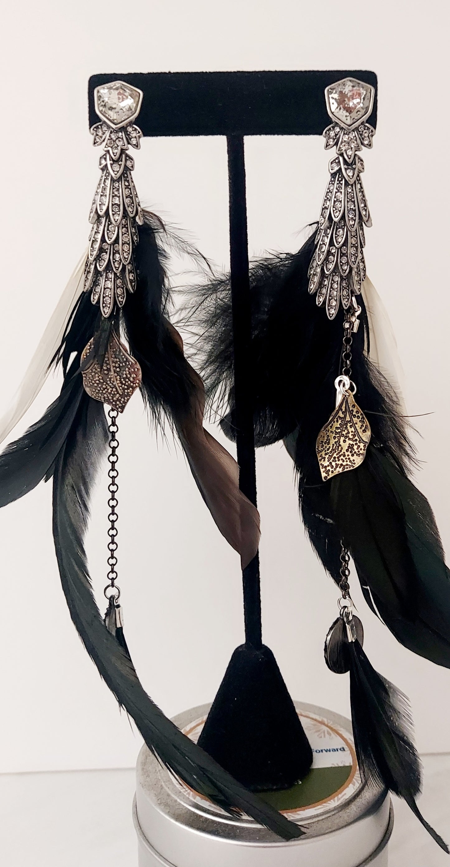 Raven Moon Earrings
