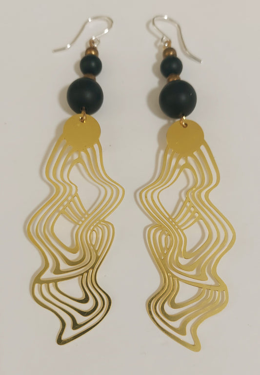 Fuego Wave Earrings