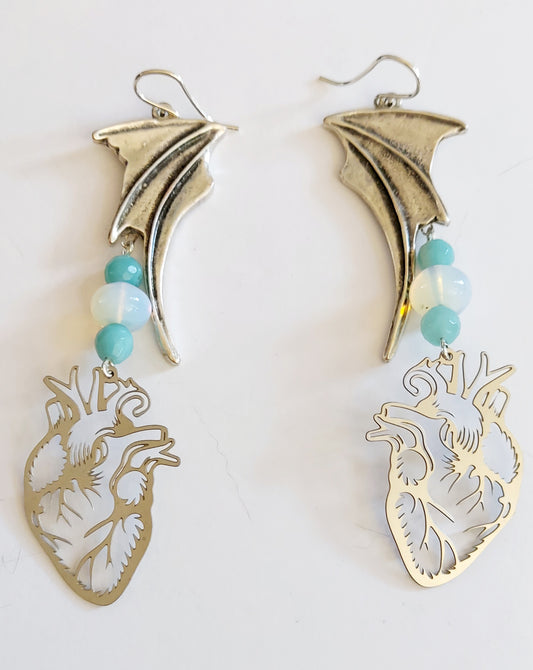 Corazon Nocturno Earrings