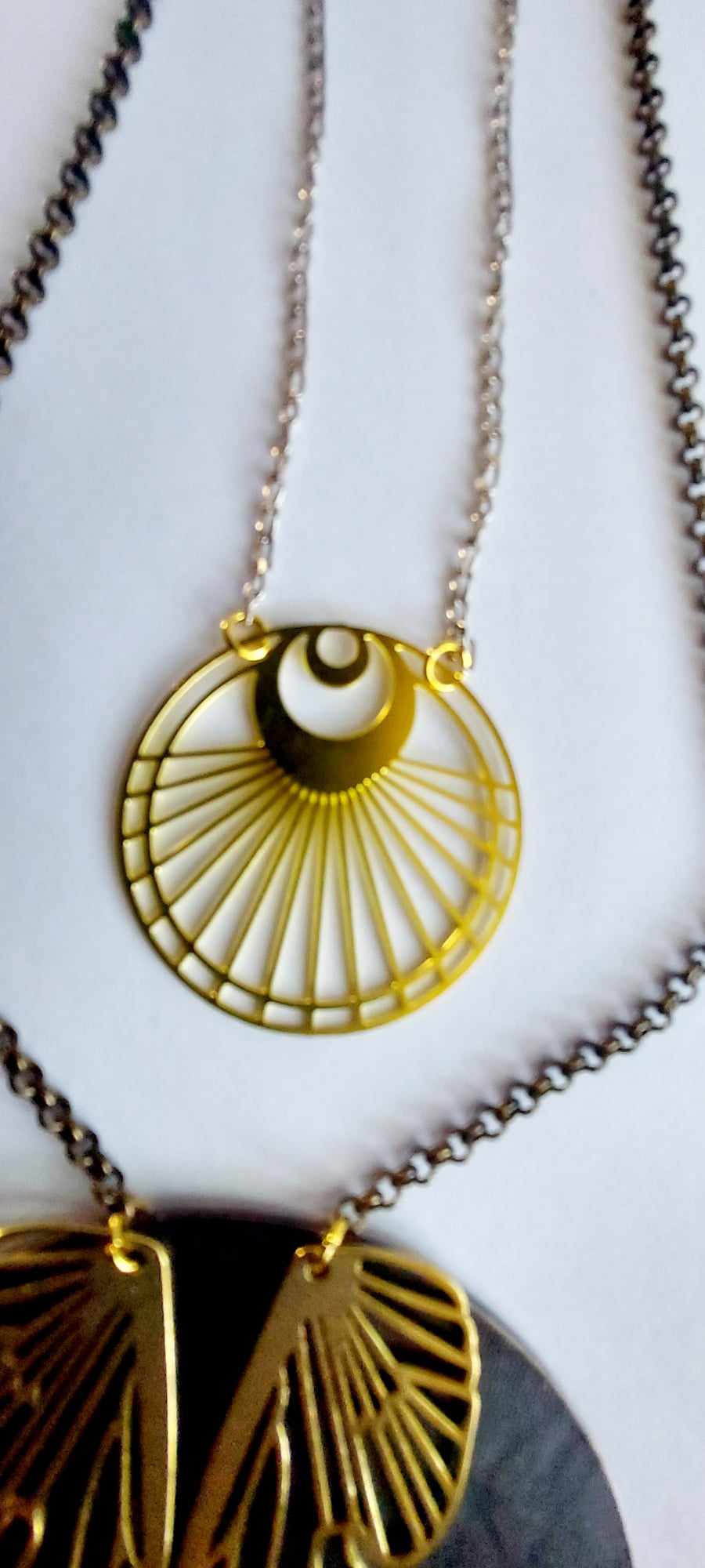 Dark Moon Flight Necklace