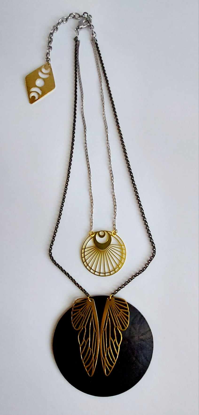 Dark Moon Flight Necklace