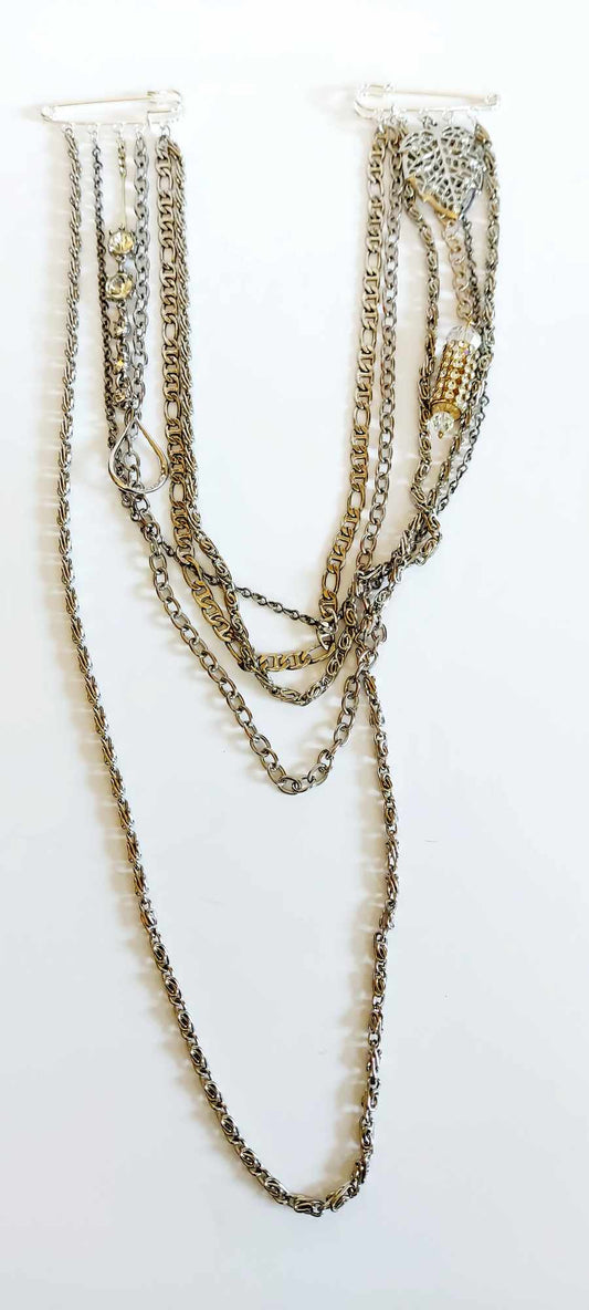 Hoja of Light Double Lapel Pin