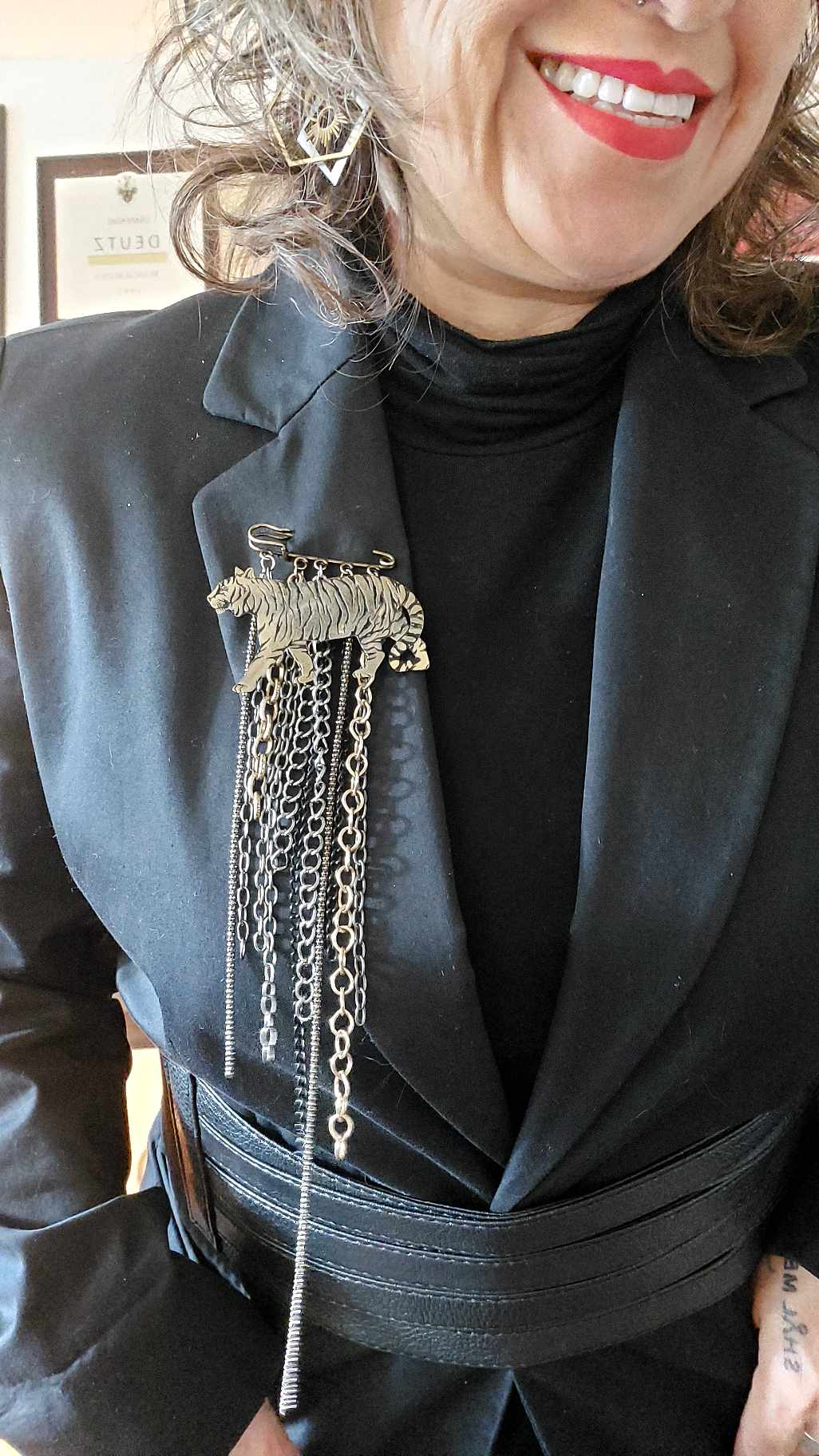 Durga Power Lapel Pin