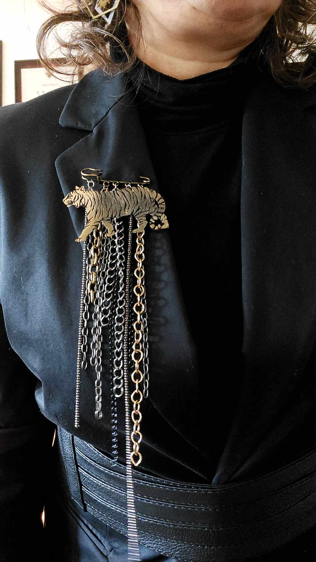 Durga Power Lapel Pin
