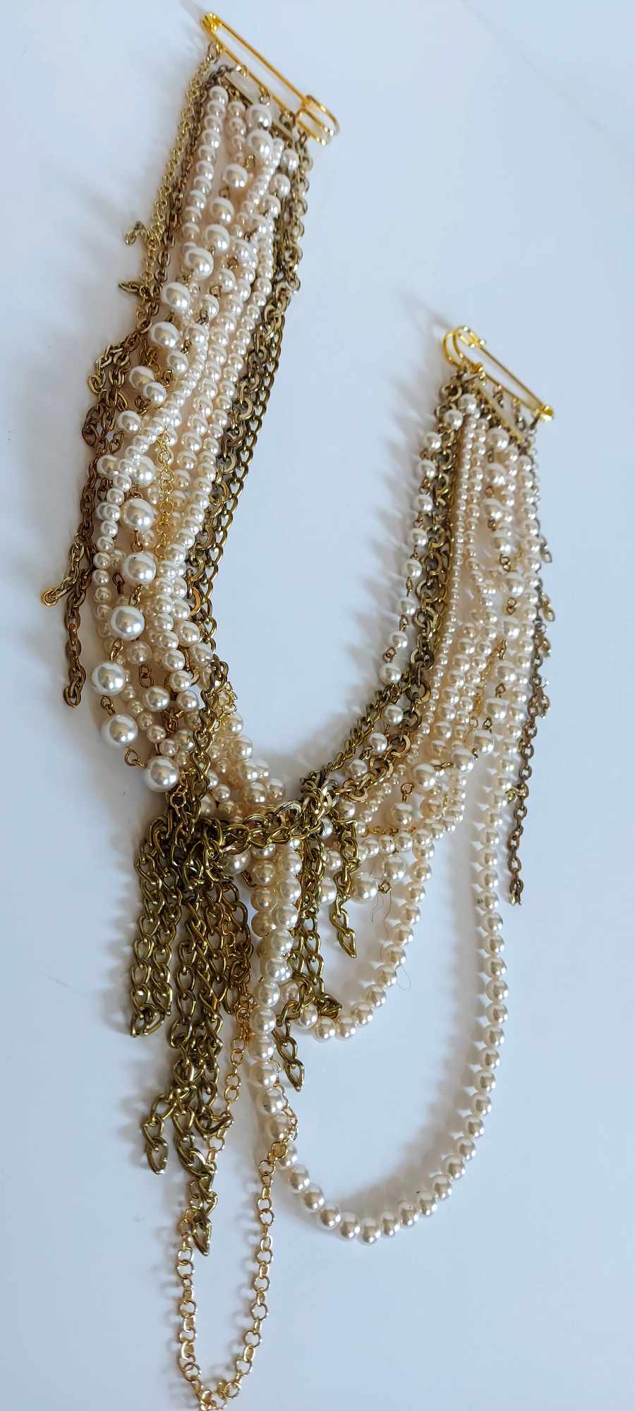 Pearl Magic Double Lapel Pin