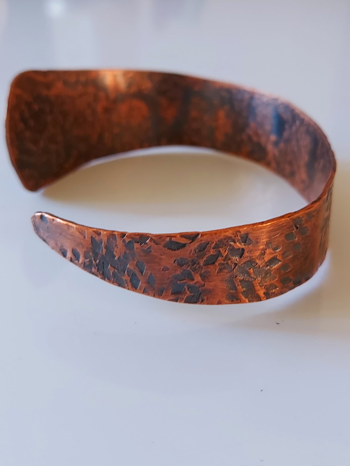 Triangle Copper Cuff (Straight End)