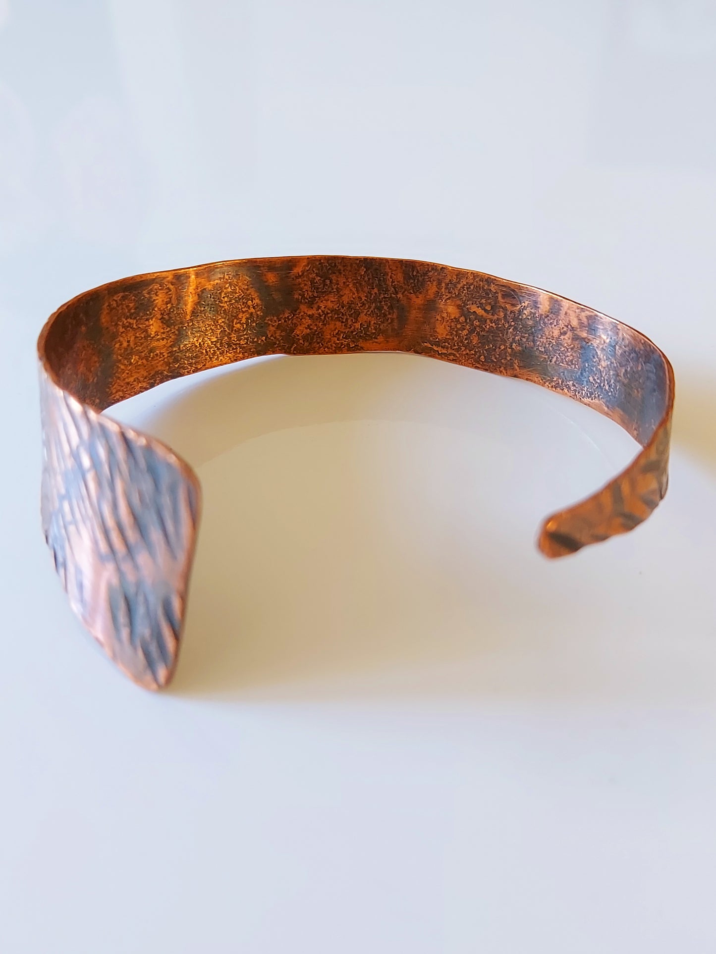 Triangle Copper Cuff (Straight End)