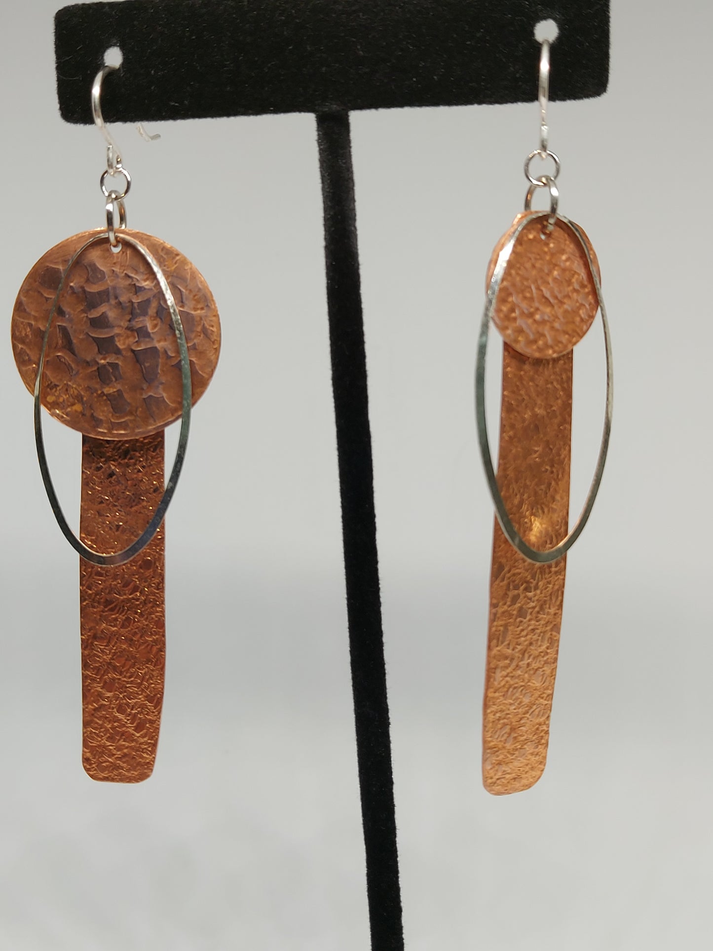 Big Disc, Little Disc Earrings