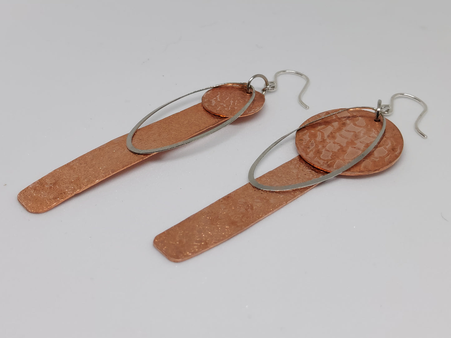 Big Disc, Little Disc Earrings