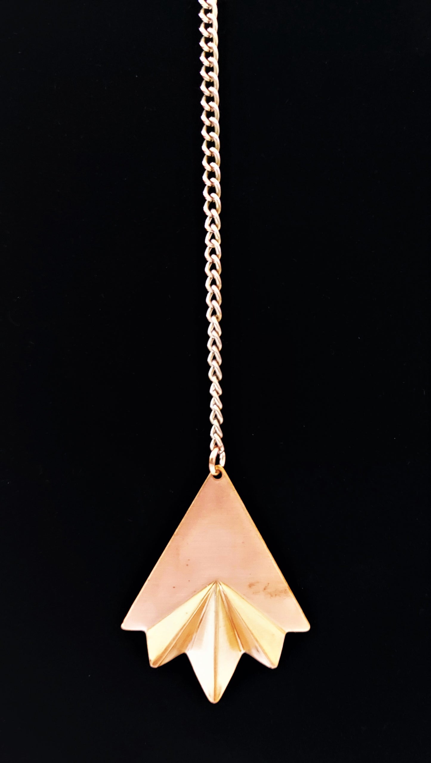 Banded Agate Teardrop Necklace