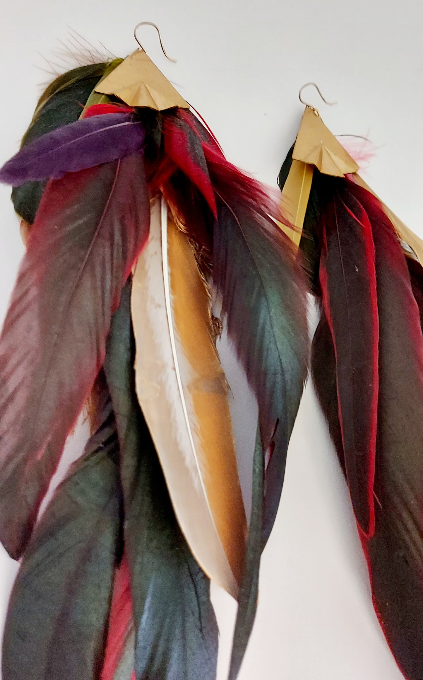 Super Diosa Feather Earrings