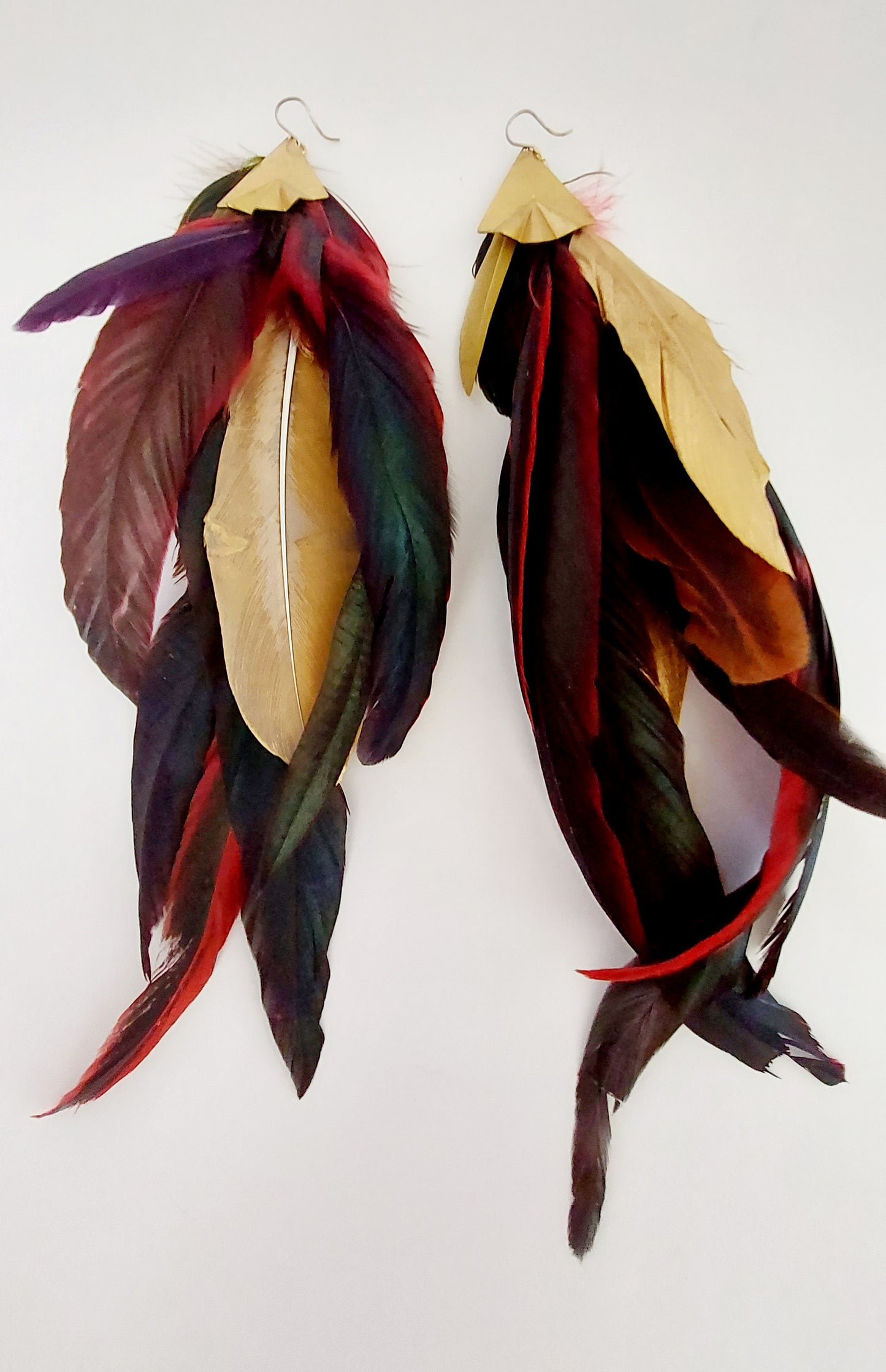 Super Diosa Feather Earrings