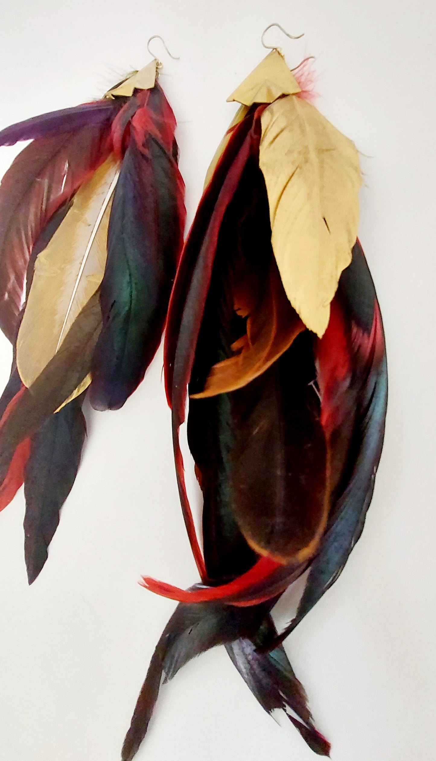 Super Diosa Feather Earrings