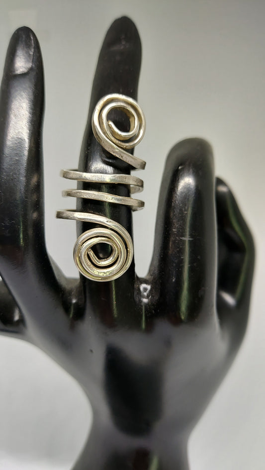 Sterling Silver Triple Band Ring