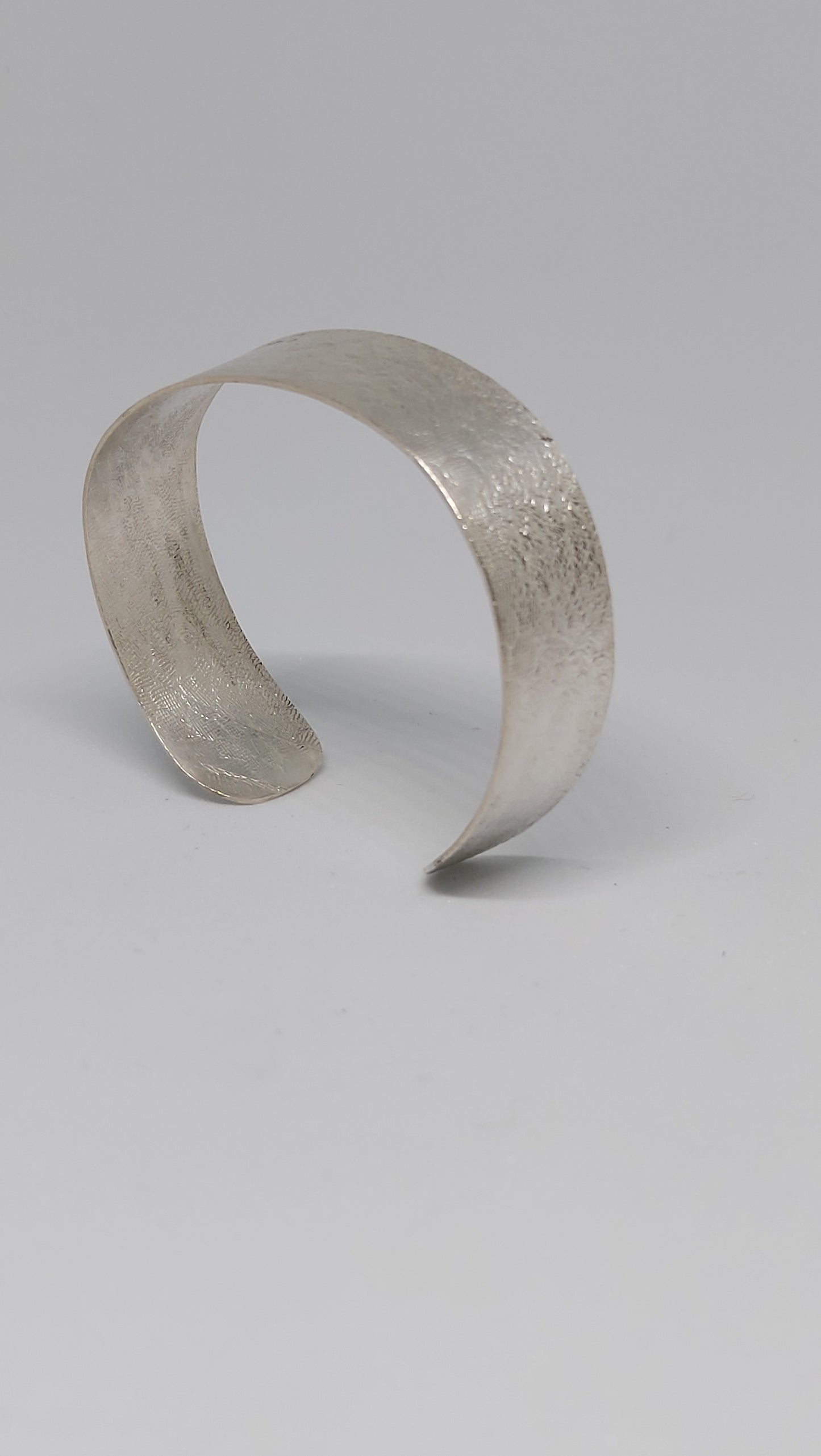Textured Sterling Silver Cuff