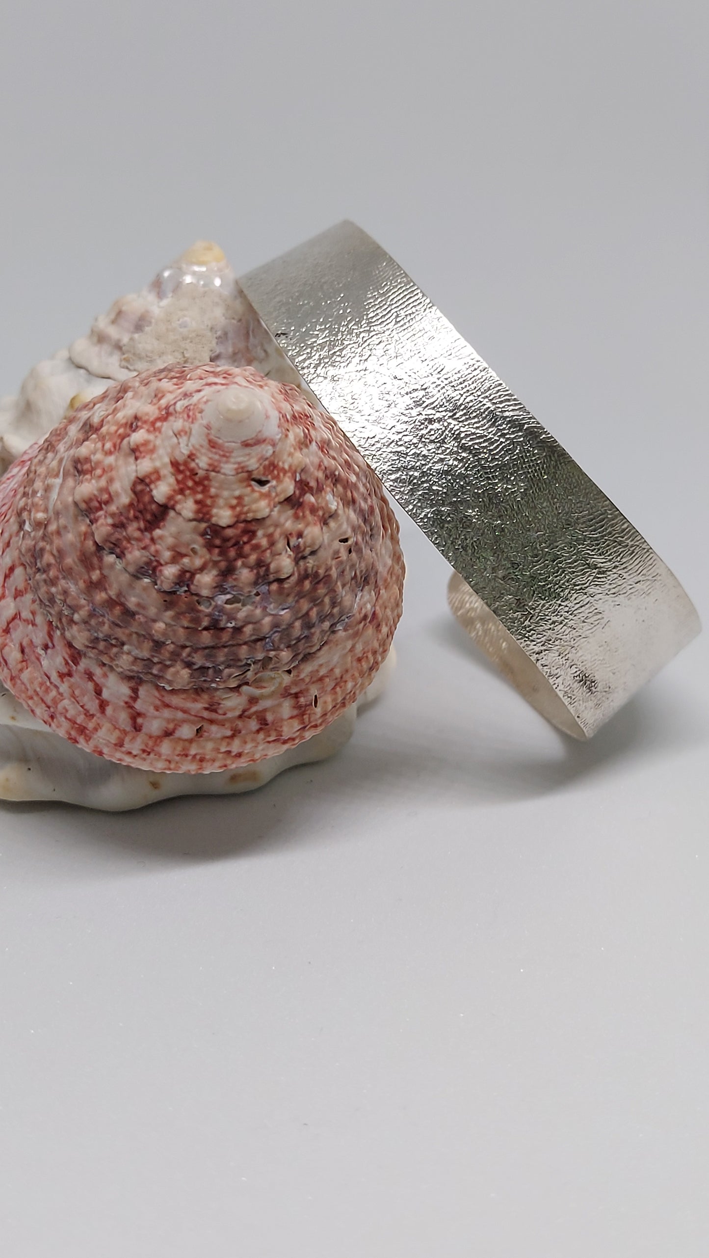 Textured Sterling Silver Cuff