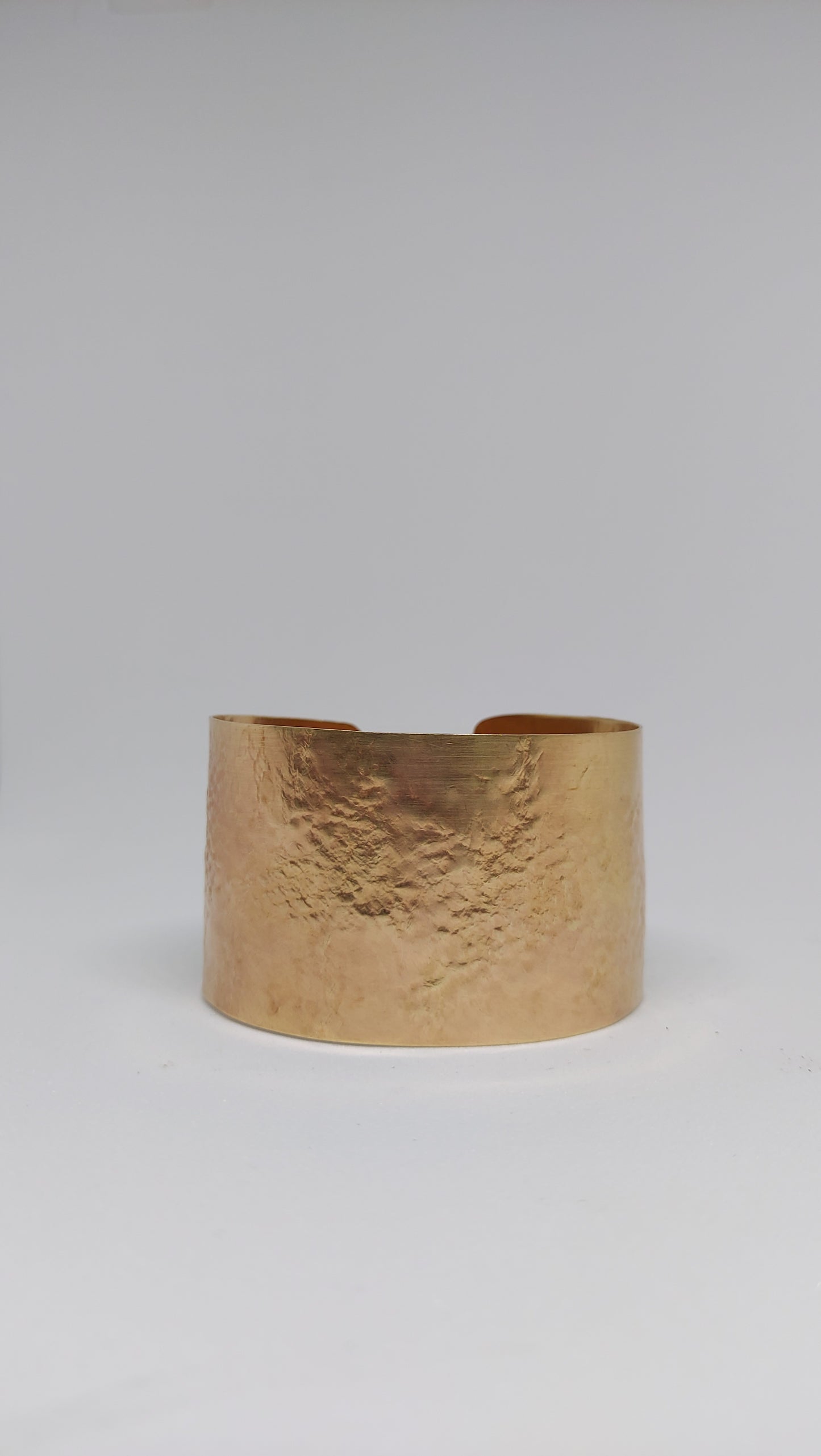 Textured Brass Cuff (1 1/2" inch)