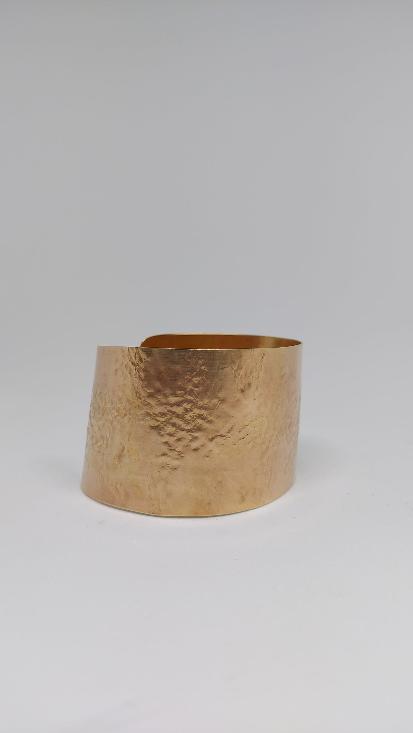 Textured Brass Cuff (1 1/2" inch)