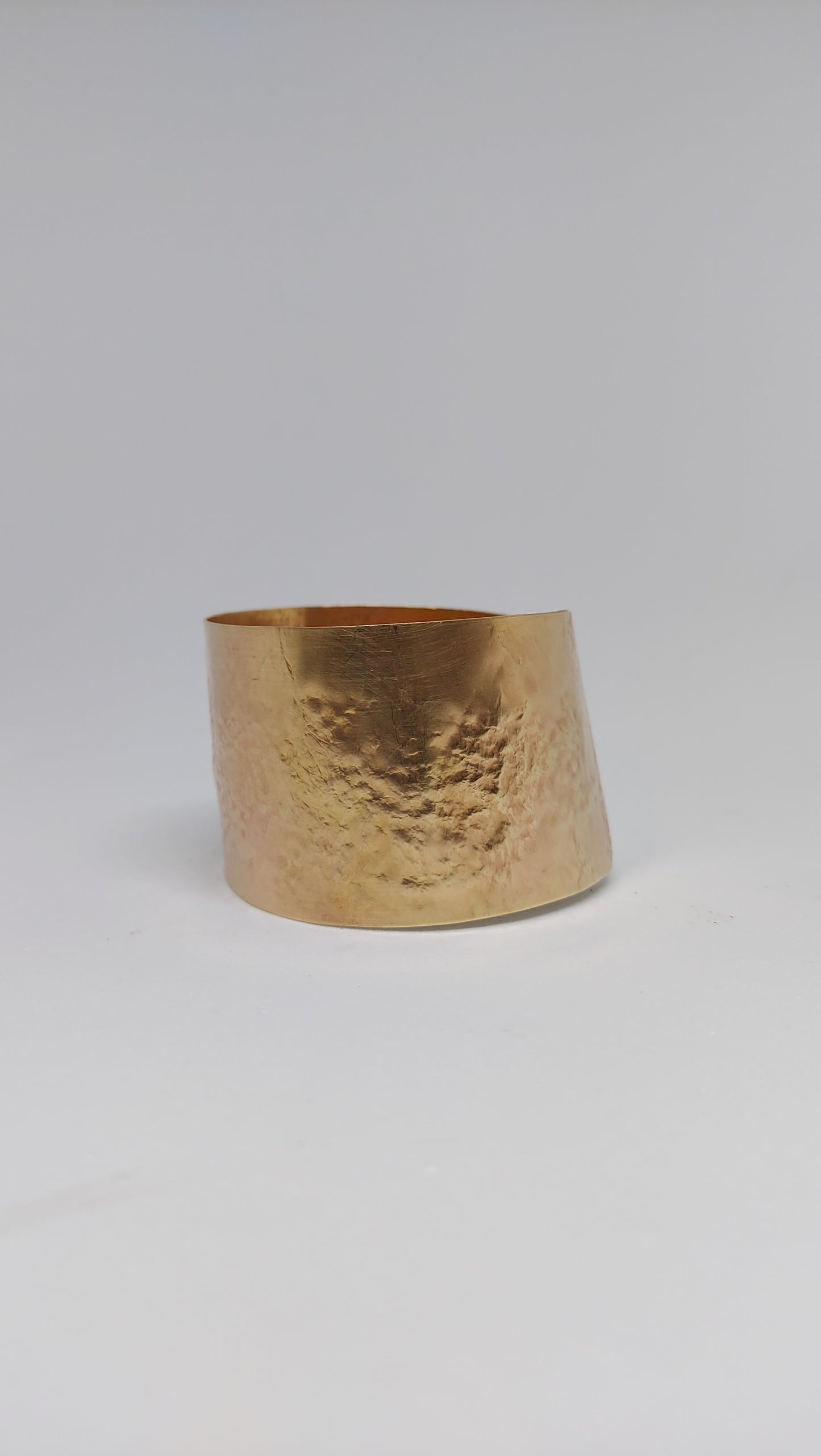 Textured Brass Cuff (1 1/2" inch)
