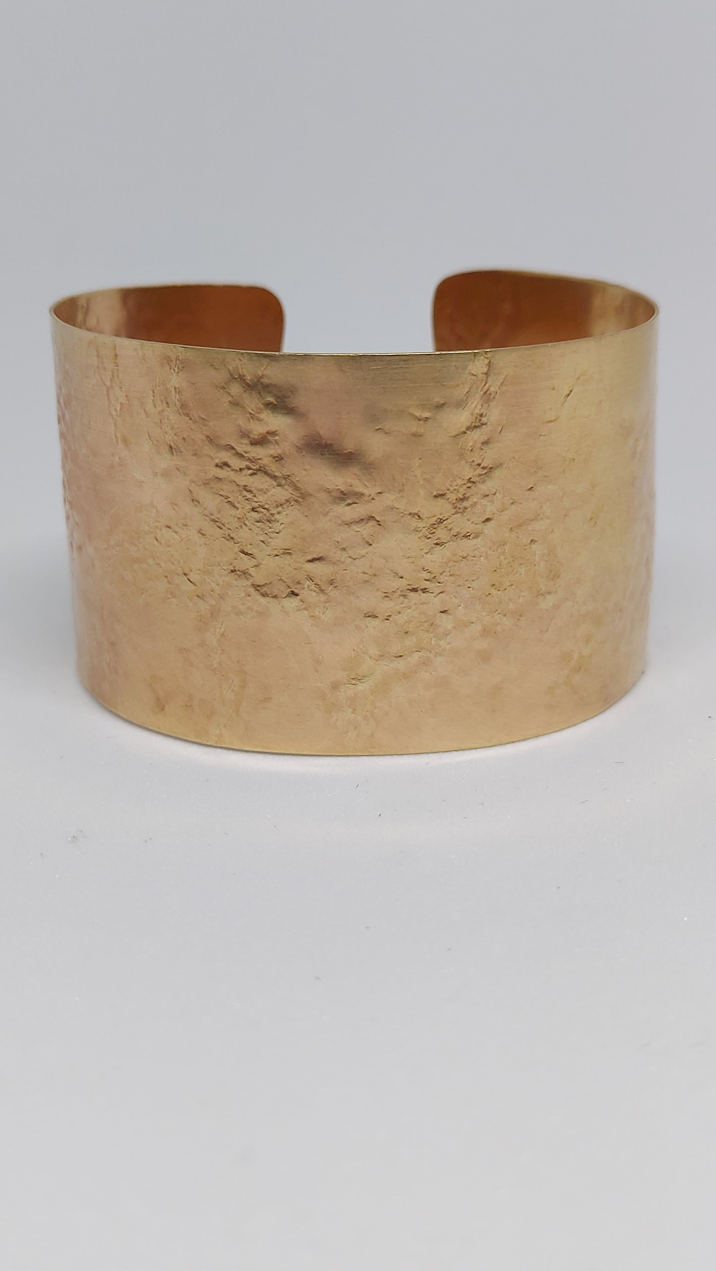 Textured Brass Cuff (1 1/2" inch)