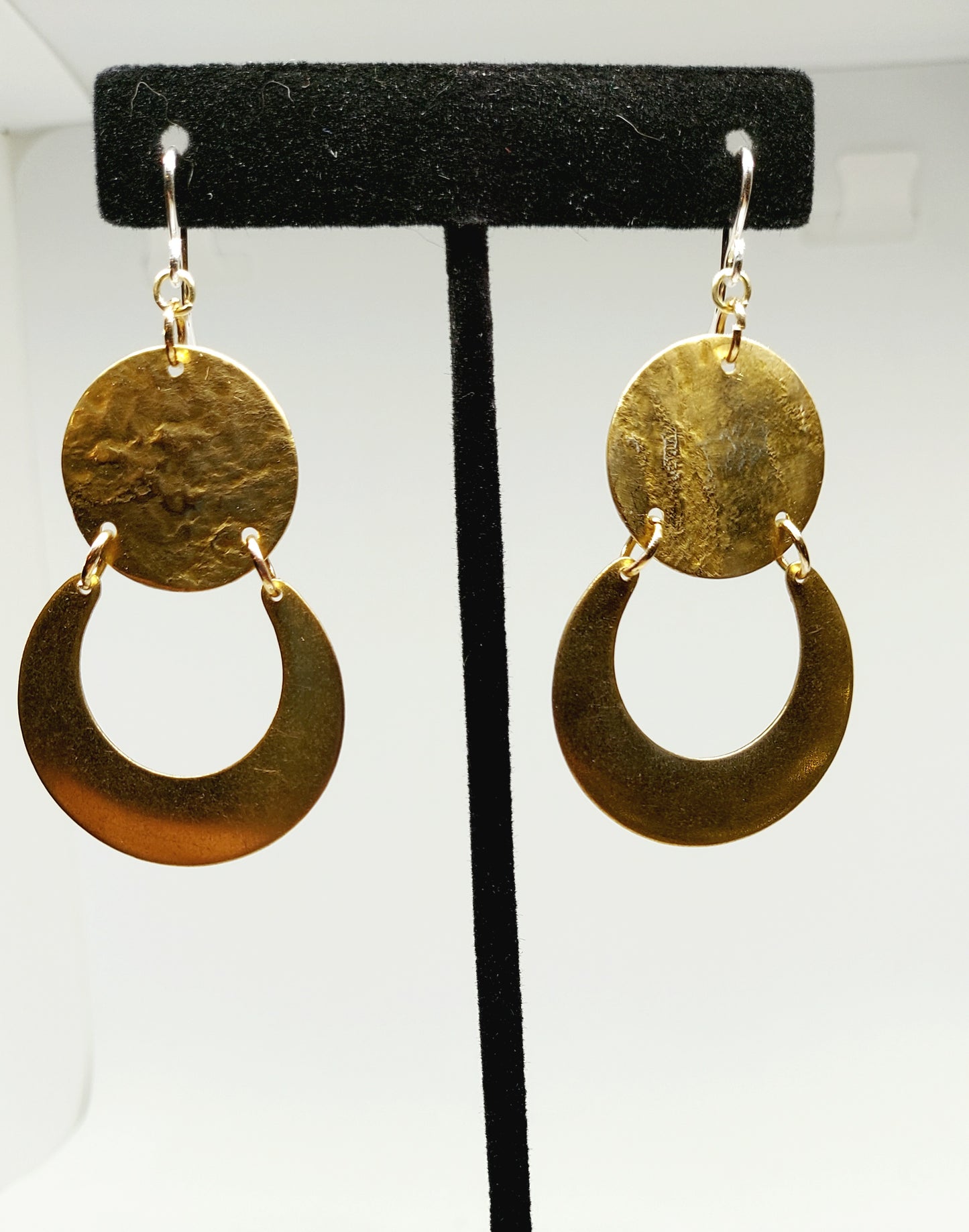 Double Moon Earrings