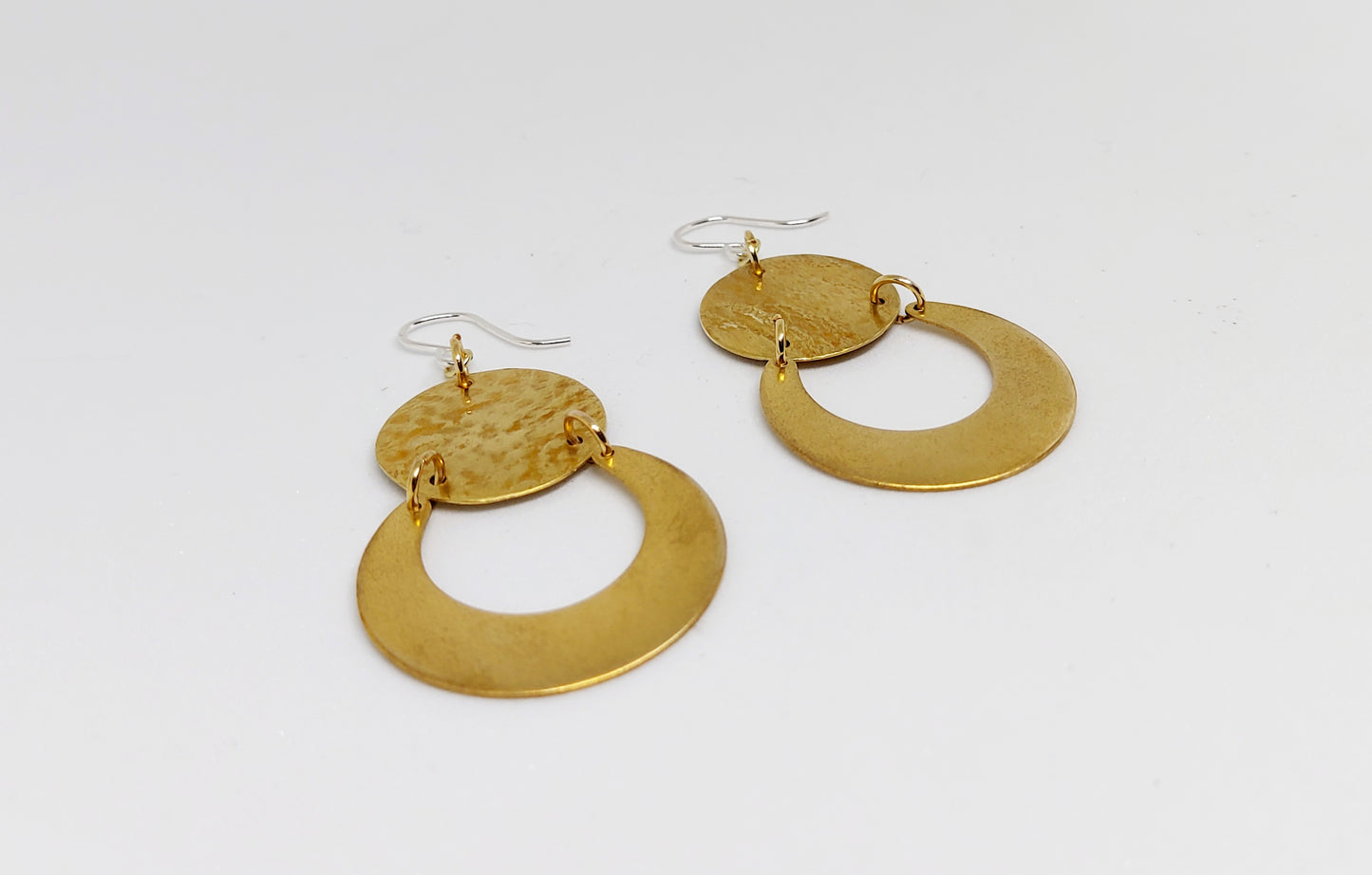Double Moon Earrings
