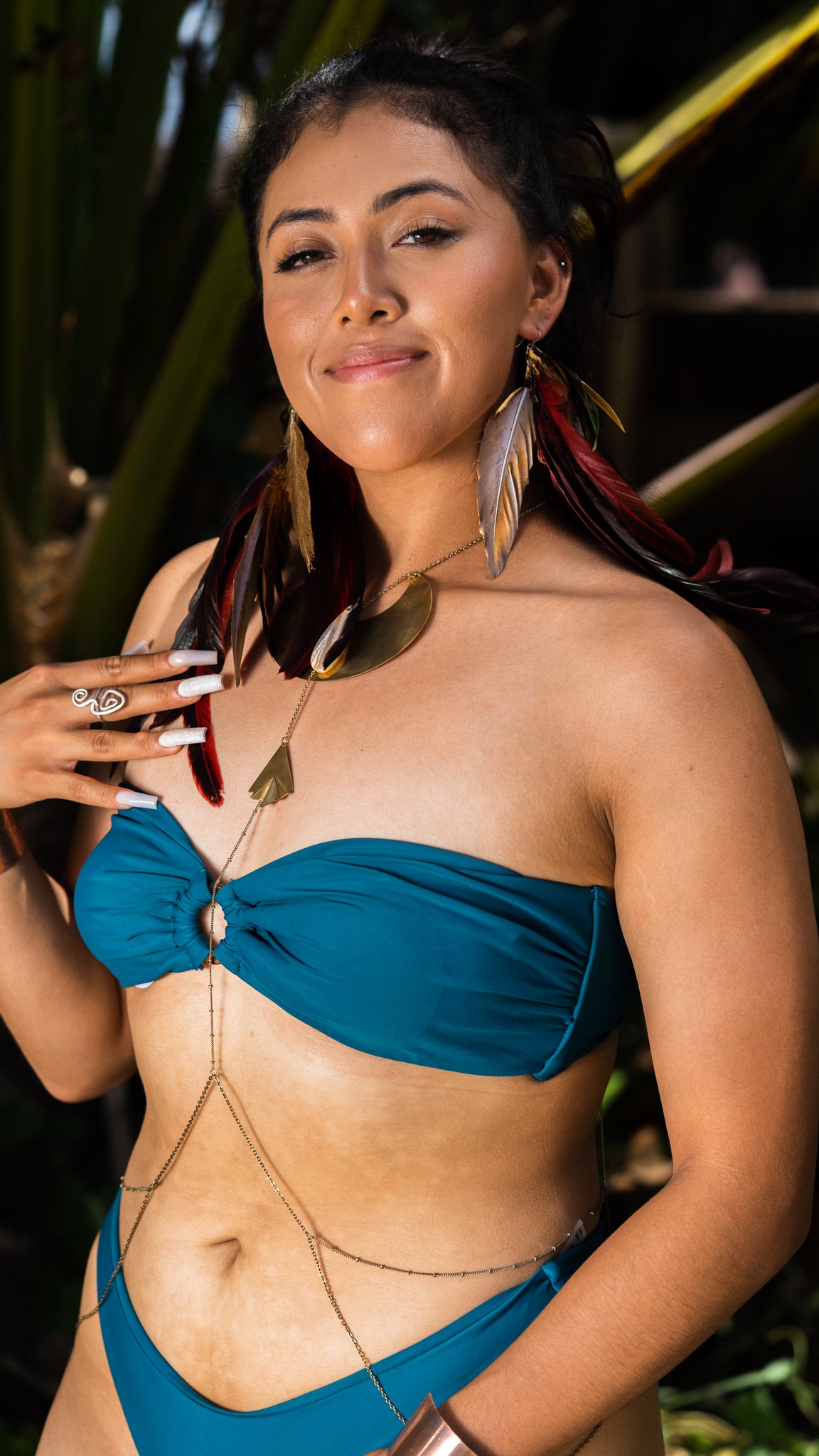 Banded Agate Body Chain