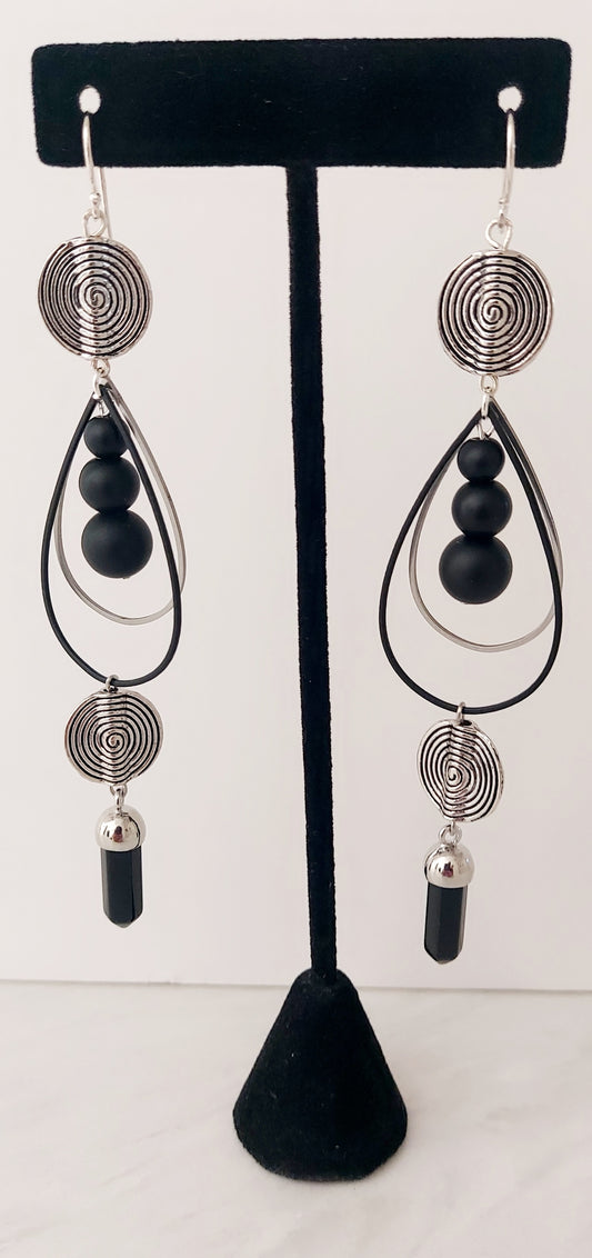 Cosmic Teardrop Earrings