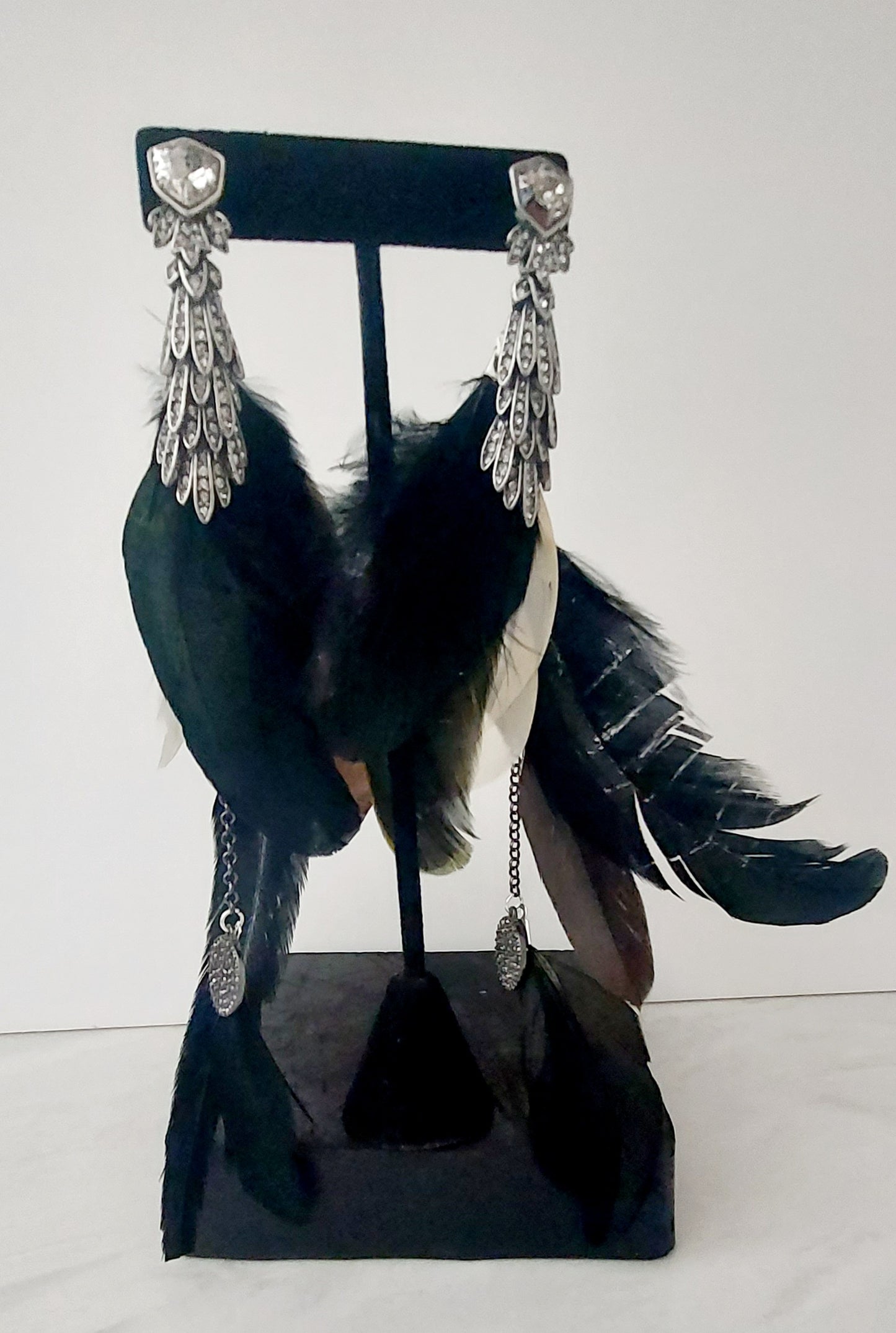 Raven Moon Earrings