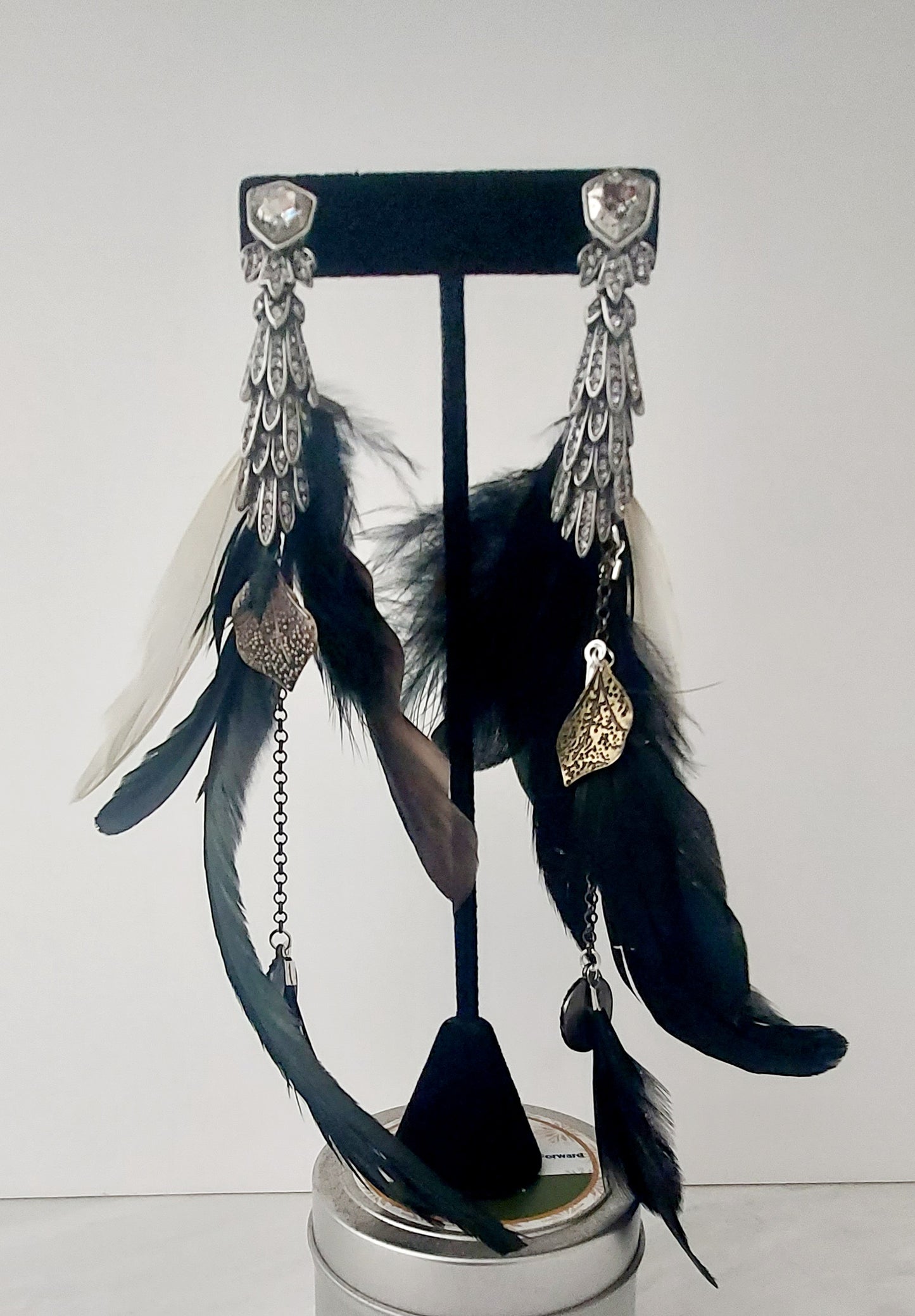 Raven Moon Earrings