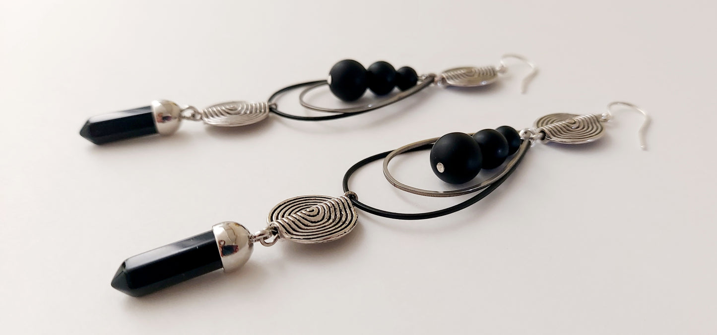 Cosmic Teardrop Earrings