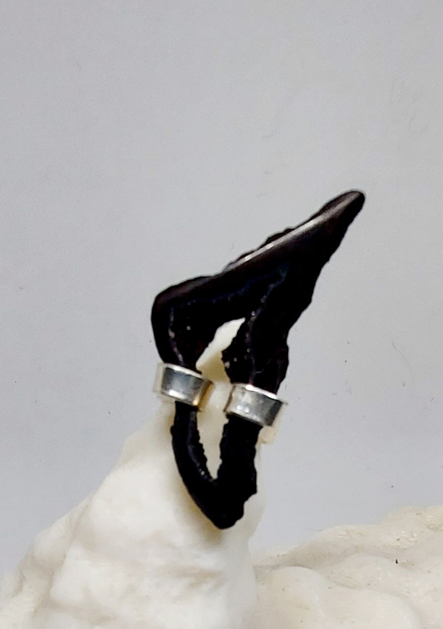 Oracle Shard Ring Druzy Quartz Ring