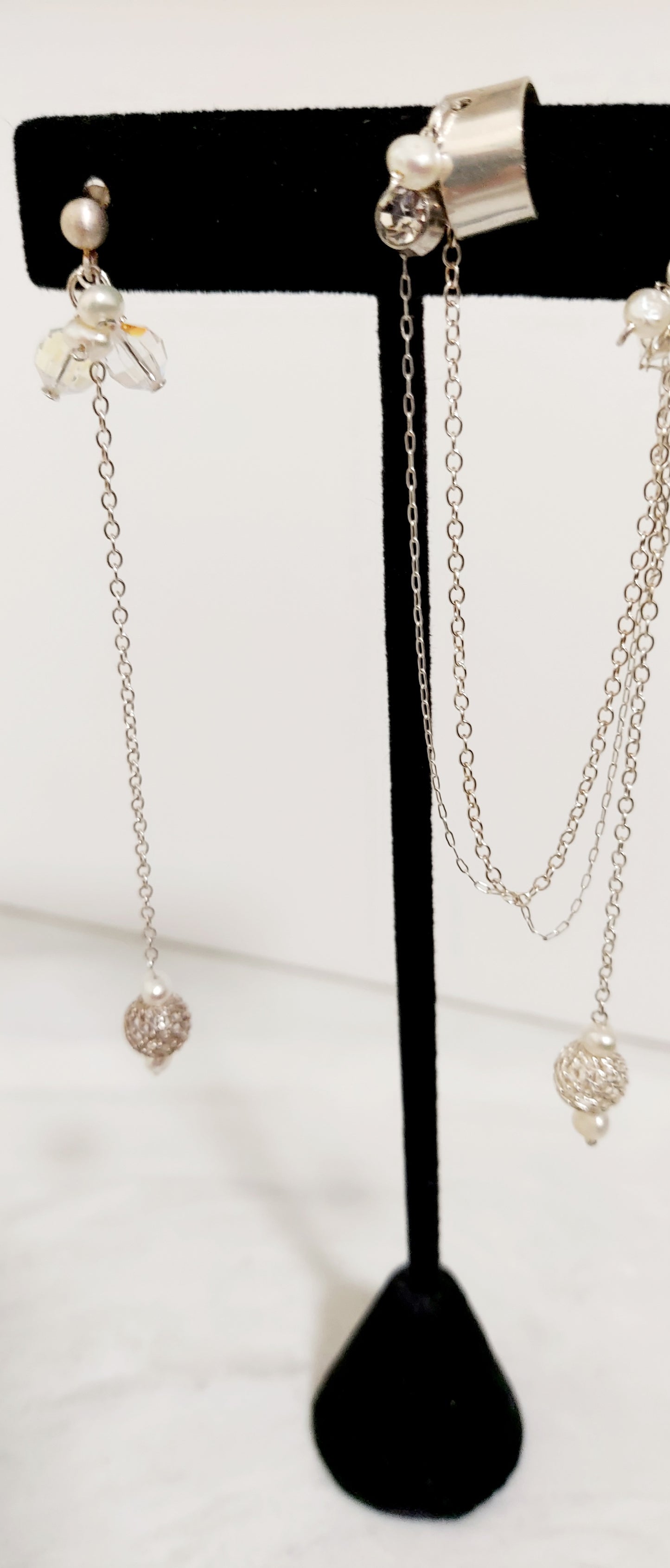 Celestial Whisper Ear Cuff and Earring Duo