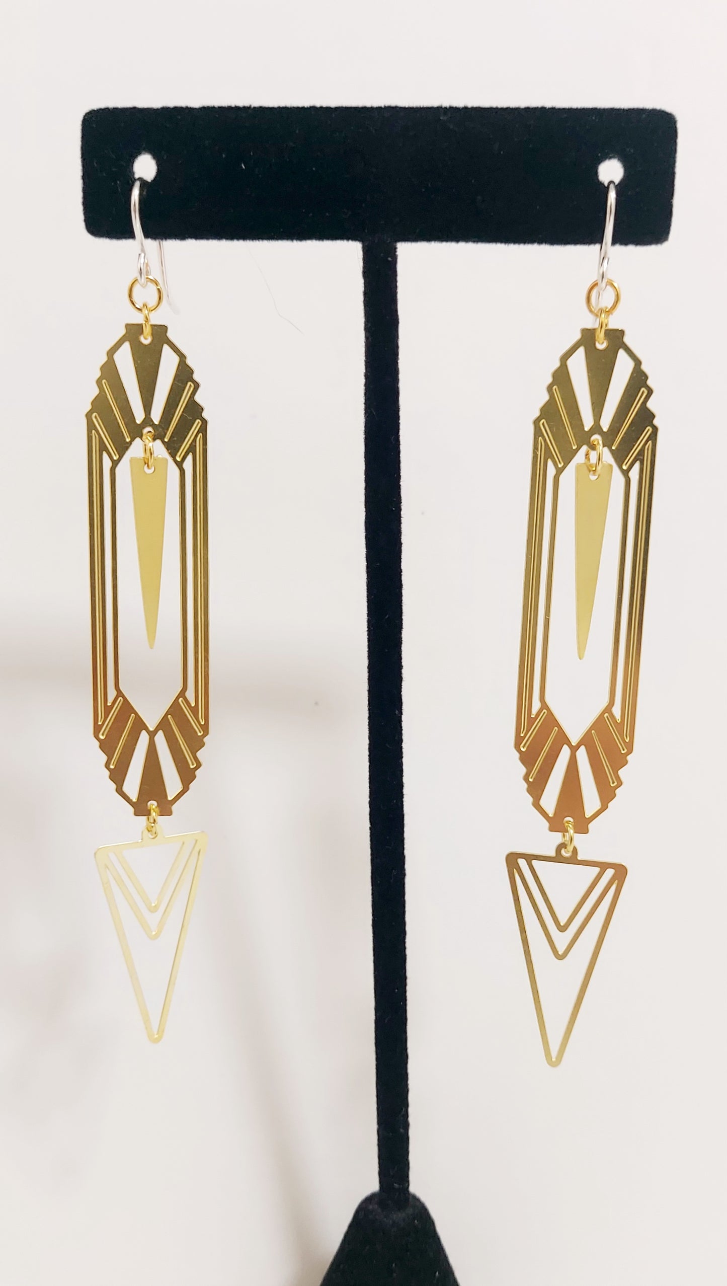 Deco Dagger Earrings