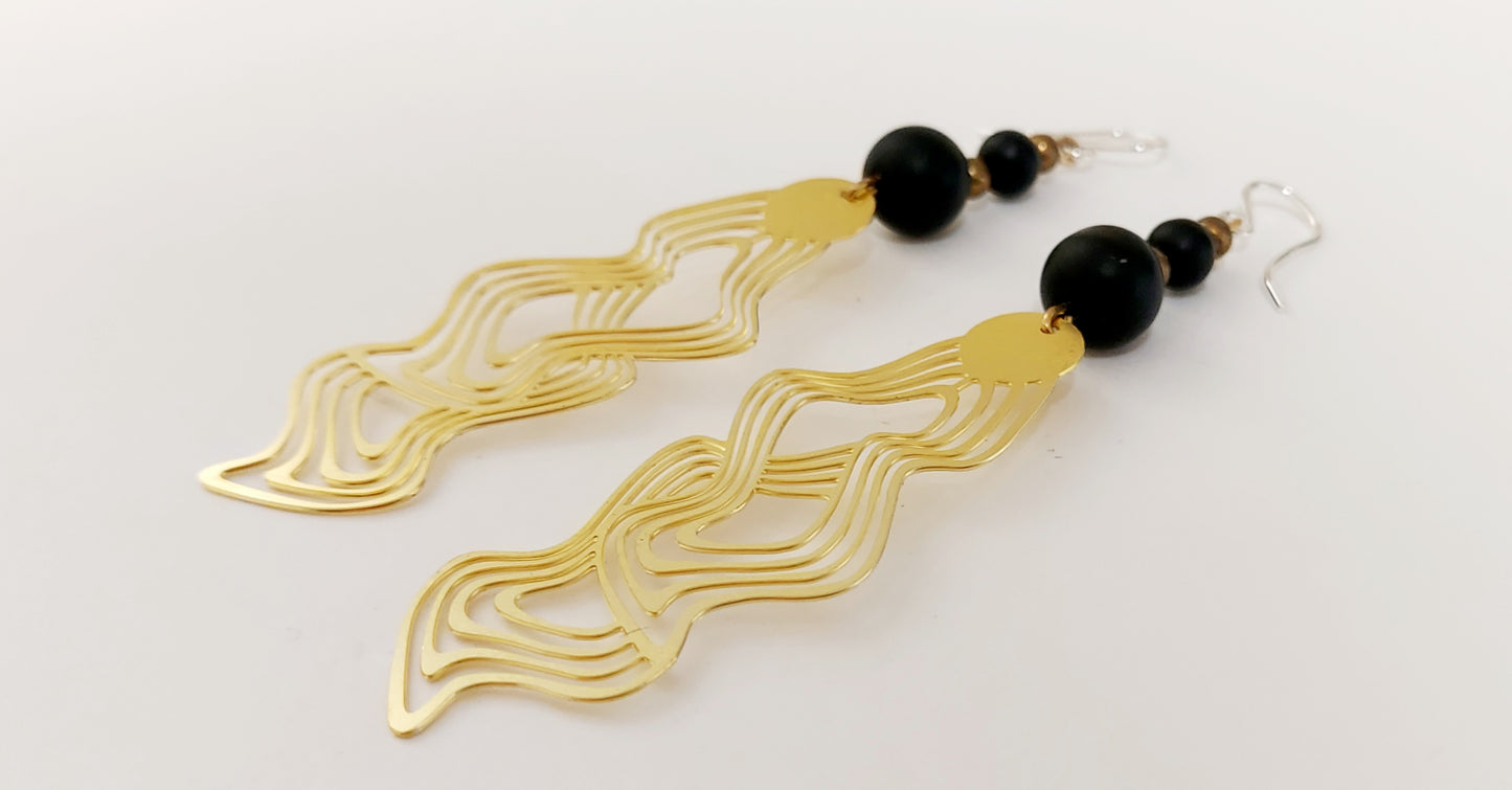 Fuego Wave Earrings