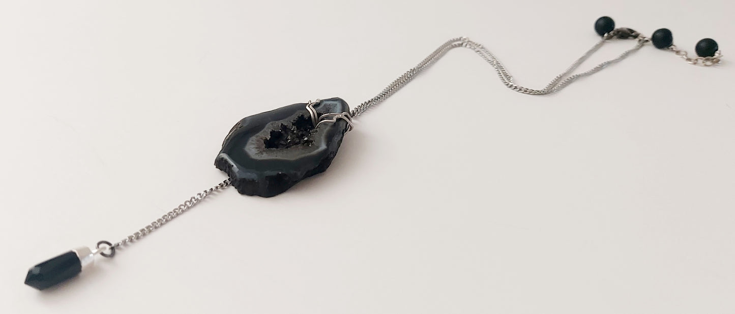 Midnight Aperture Necklace