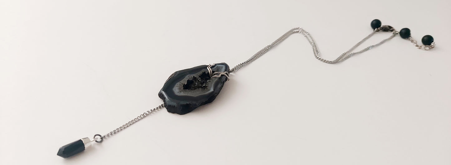 Midnight Aperture Necklace