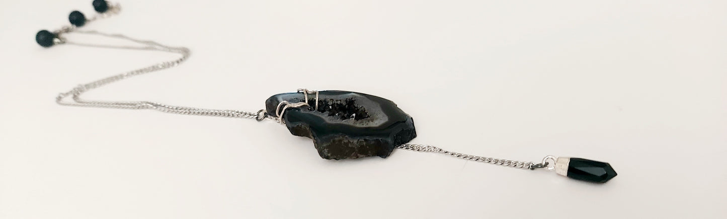 Midnight Aperture Necklace