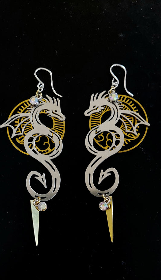 Dragon Sky Earrings