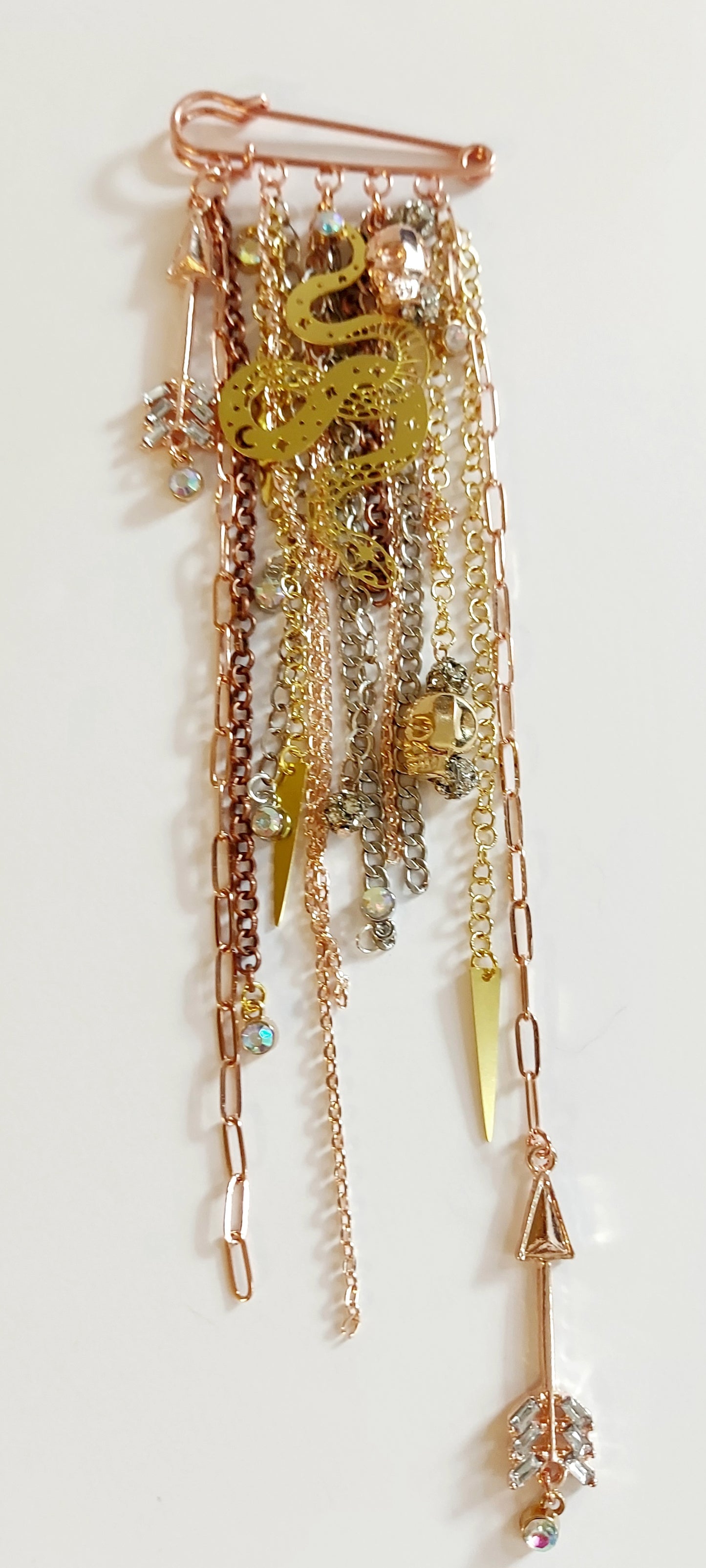 The Serpent's Whisper Lapel Pin