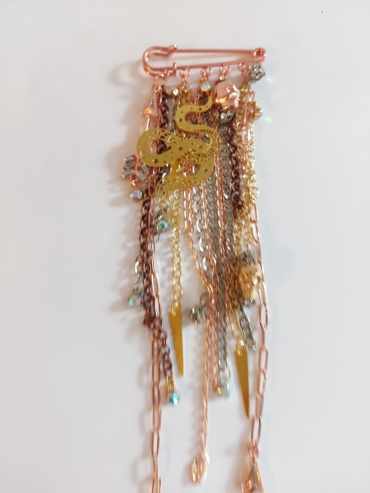The Serpent's Whisper Lapel Pin