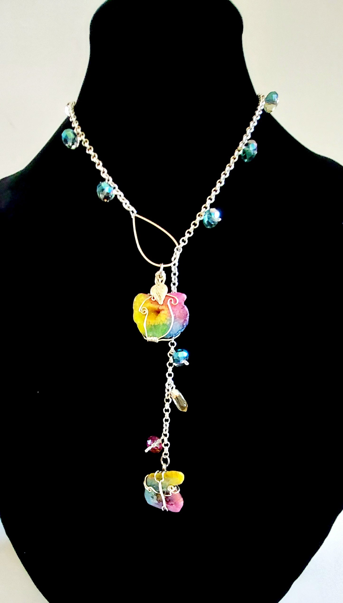 Aurora Drifter Lariat Necklace