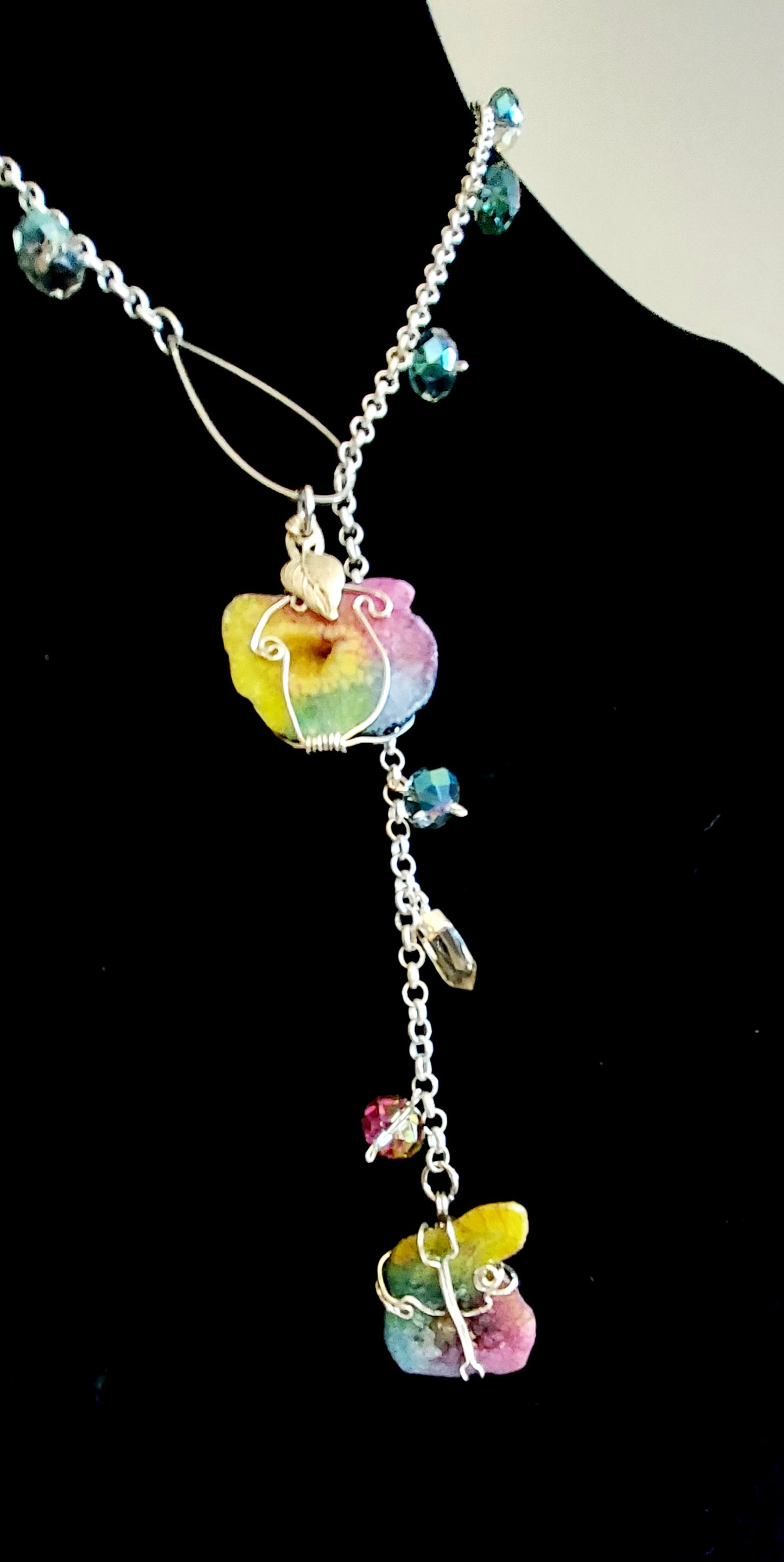 Aurora Drifter Lariat Necklace