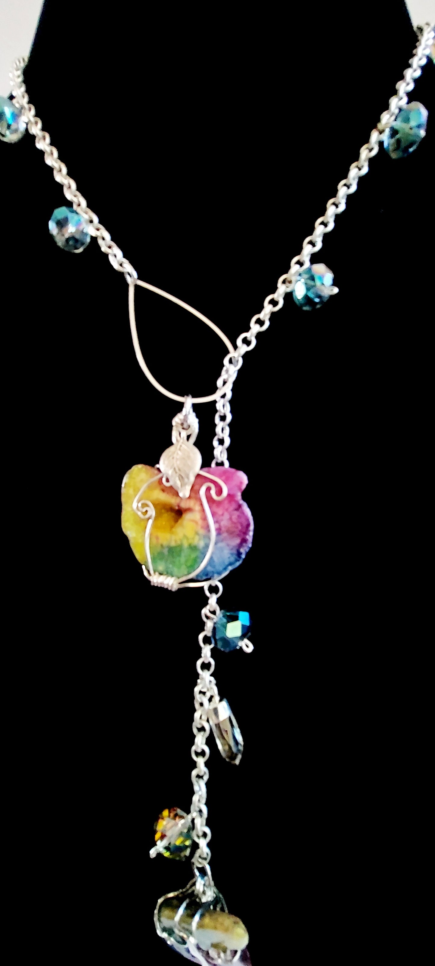 Aurora Drifter Lariat Necklace